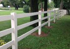 2. PVC Ranch fence